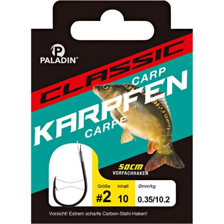  Karpfenhaken schwarz SB10
