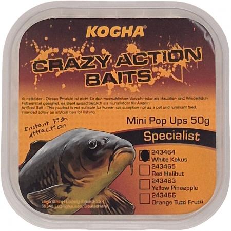 Kogha Crazy Action Baits Mini Pop Ups (Kokos)