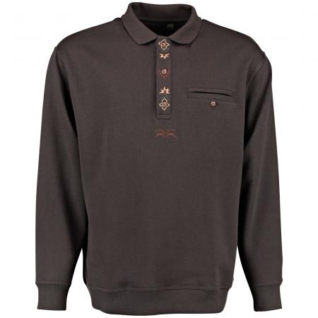  Shuro Sweatshirt 1/1 Arm Herren (Trachtengrün)