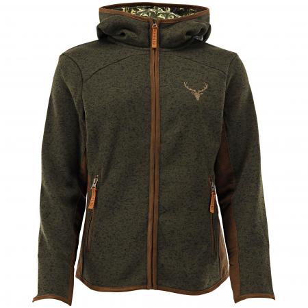  Zumgu Strickfleece Jacke Damen (Schilf)