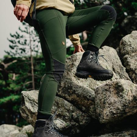  Abisko Trekking Tights HD W Damen (Deep Forest)