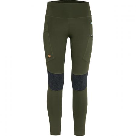  Abisko Trekking Tights HD W Damen (Deep Forest)