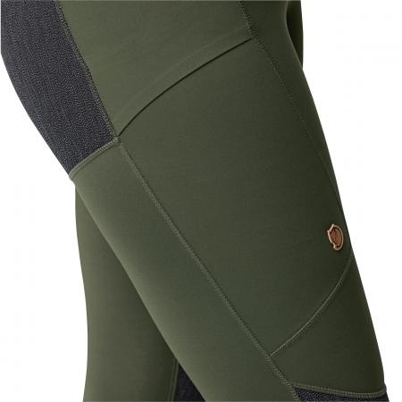  Abisko Trekking Tights HD W Damen (Deep Forest)