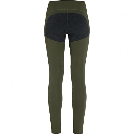 Abisko Trekking Tights HD W Damen (Deep Forest)