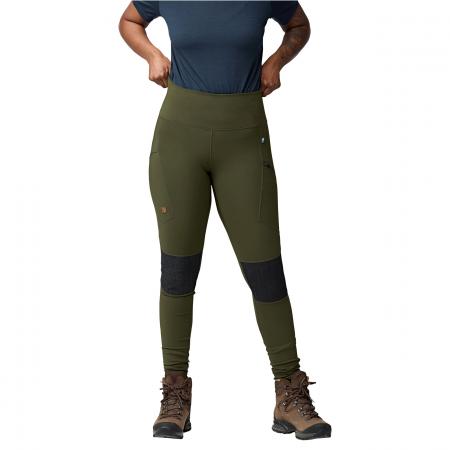 Abisko Trekking Tights HD W Damen (Deep Forest)