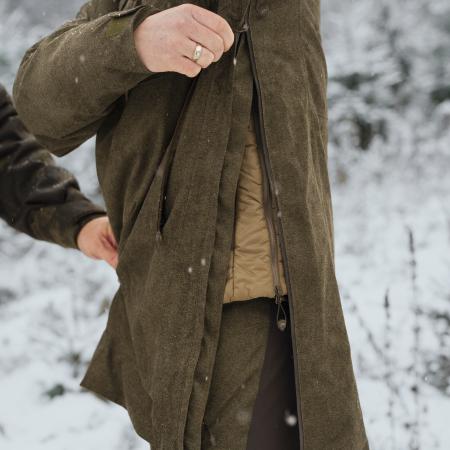  Laurent Smock Vintage Herren (Olive Mélange/Schwarz)