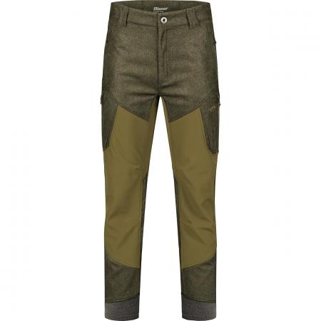  Vintage Whizz Softshell Hose Herren (Olive Mélange/Schwarz)