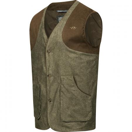  Vintage Wing Weste Herren (Olive Mélange/Schwarz)