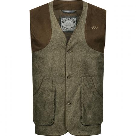  Vintage Wing Weste Herren (Olive Mélange/Schwarz)
