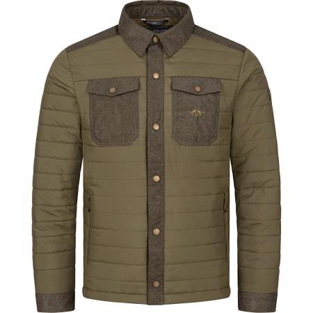 Ron Isolations Shacket Herren (Dunkel Oliv)