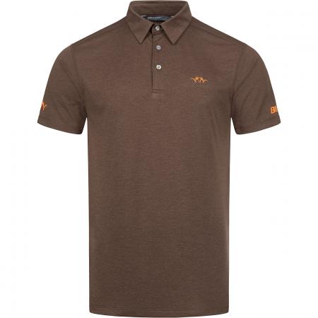 Blaser Poloshirt Competition Herren (Dunkelbraun)
