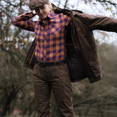 Blaser Celina Vintage Hose Damen (Dunkelbraun Mélange)