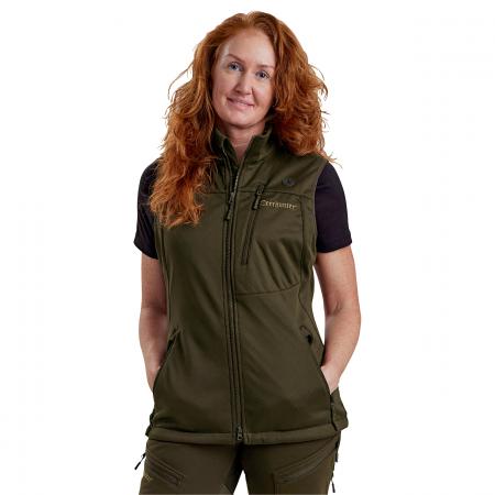  Lady Excape Softshell Weste Damen (Art Green)