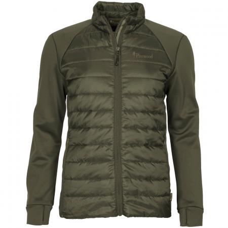 Pinewood Finnveden Hybrid Power Fleece Jacke Damen (Olive)