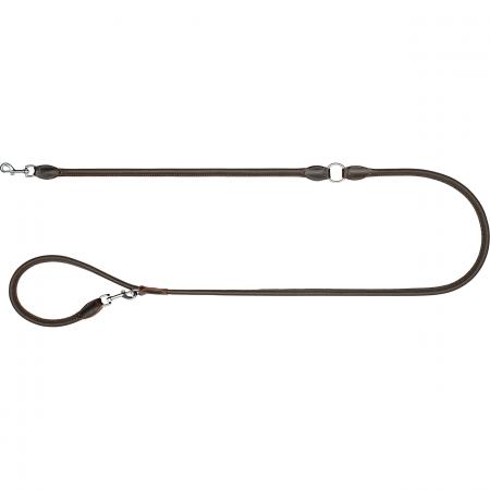  Leder Hundeleine (Braun)