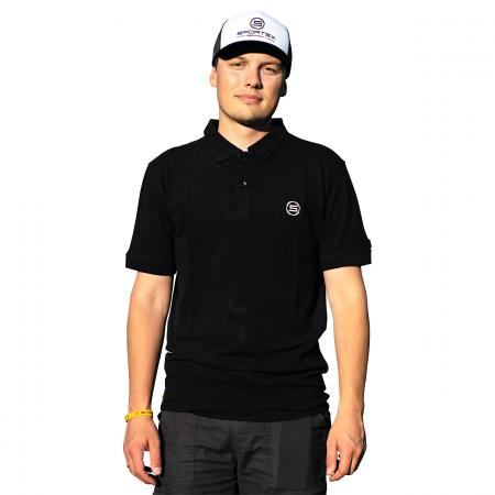 Sportex Classic Polo Shirt Herren (Black)