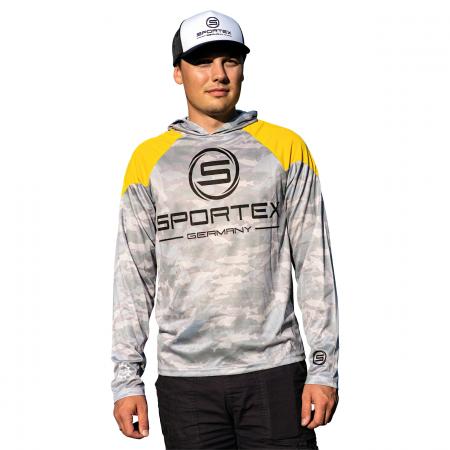 Sportex UPF-50 Shirt Herren (Yellow/Grey)