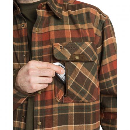  Prestwick Exclusive Shirt Herren (D.Green/Terracotta)