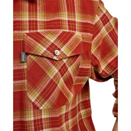  Härjedalen Shirt Herren (Terracotta/D.Sand)