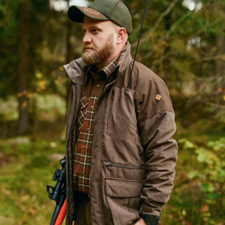  Småland Hunters Jacket Men (Suede Brown)