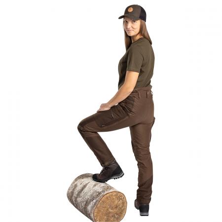 Pinewood Furudal Active Trouser Damen (H.Brown/Suede Brown)
