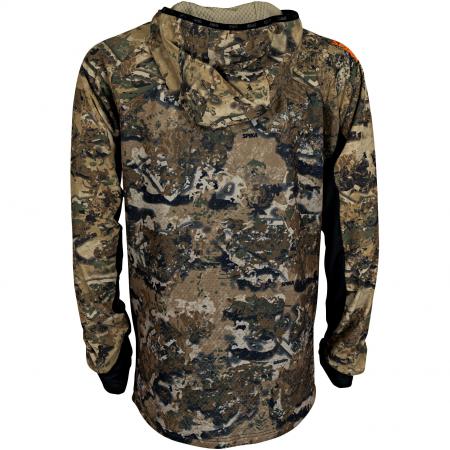  Microfleece Hoodie Herren (Biarri Camo)