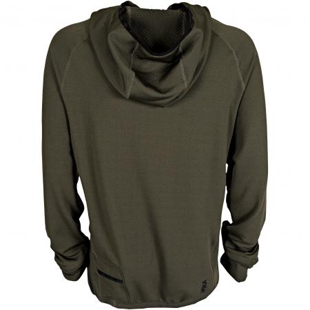  Microfleece Hoodie Herren (Olive Summit)