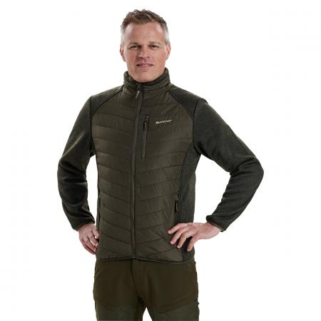  Moor wattierte Jacke Herren, mit Strick (Timber)