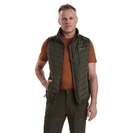  Moor Padded Waistcoat Men, With Knit (Timber)