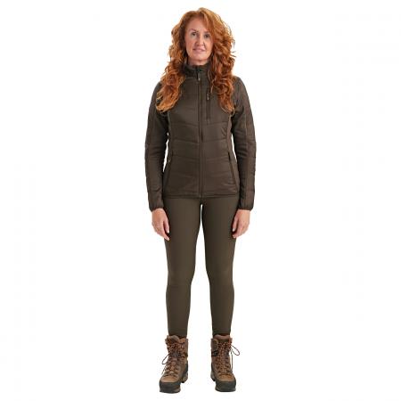  Lady Heat wattierte Jacke Damen (Wood)
