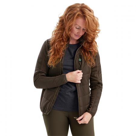  Lady Heat wattierte Jacke Damen (Wood)