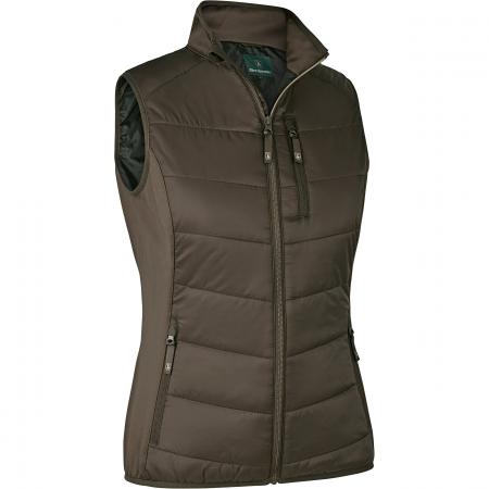 Deerhunter Lady Heat wattierte Weste Damen (Wood)