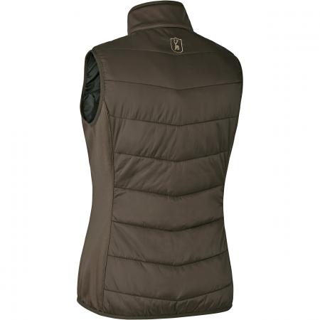 Deerhunter Lady Heat wattierte Weste Damen (Wood)
