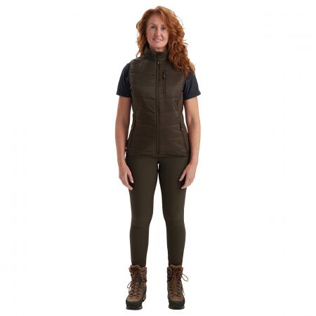 Deerhunter Lady Heat wattierte Weste Damen (Wood)