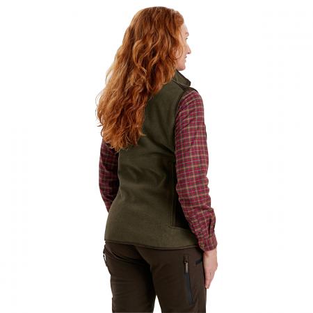 Deerhunter Lady Pam Bonded Fleeceweste Damen (Graphite Green)