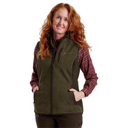 Deerhunter Lady Pam Bonded Fleeceweste Damen (Graphite Green)