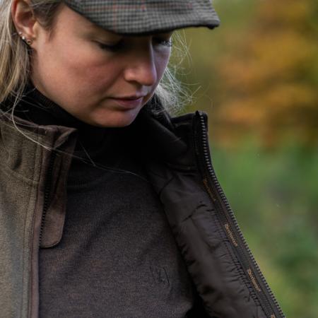  Lady Pam Shooting Waistcoat For Women (Graphite Green)