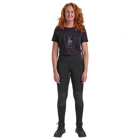 Deerhunter Lady Tights mit Verstärkung Damen (Black)