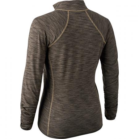  Lady Insulated Fleece Damen (Brown Melange)