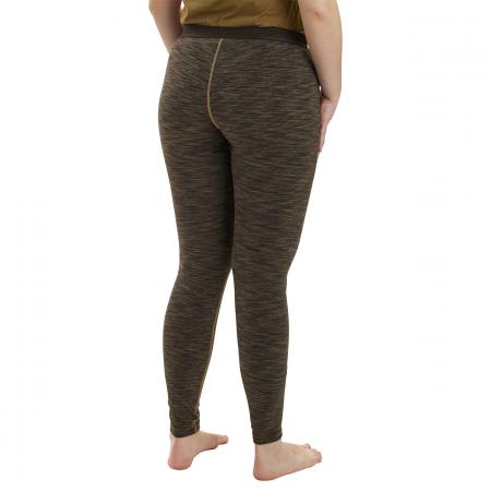 Lady Insulated Leggings Damen (Brown Melange)