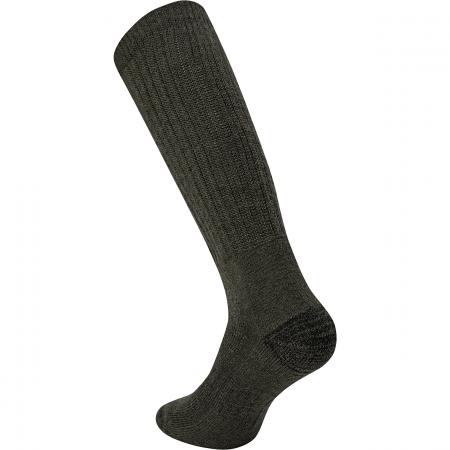  Woll-Seiden-Socken (Forest Green)