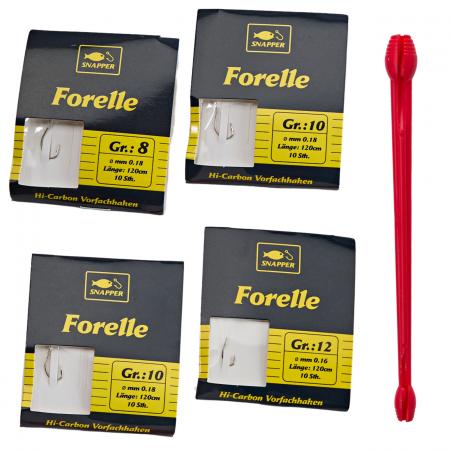  Haken Set Forelle