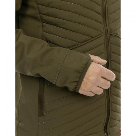  Ibice Hoodie Hybridjacke Herren (Dunkeloliv)