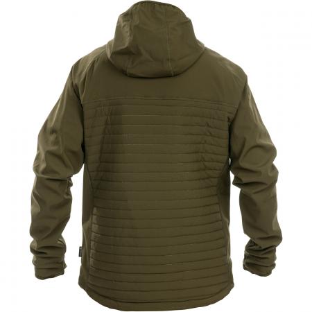 Ibice Hoodie Hybridjacke Herren (Dunkeloliv)