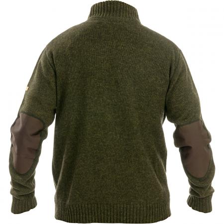 Nevis-FZ Strickjacke Herren (Dunkeloliv)