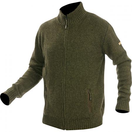  Nevis-FZ Strickjacke Herren (Dunkeloliv)