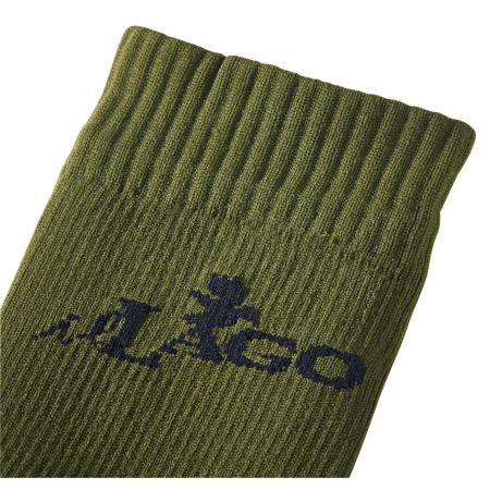  Socken Unisex, wasserdicht (Oliv/Schwarz)