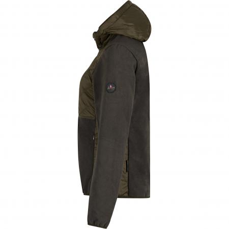 il Lago Sie Fleece/Softshell-Jacke Frida LTX Damen (Braun)