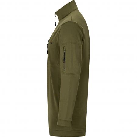  Halfzip Sweatshirt Eivinn Herren (Oliv)