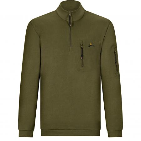  Halfzip Sweatshirt Eivinn Herren (Oliv)